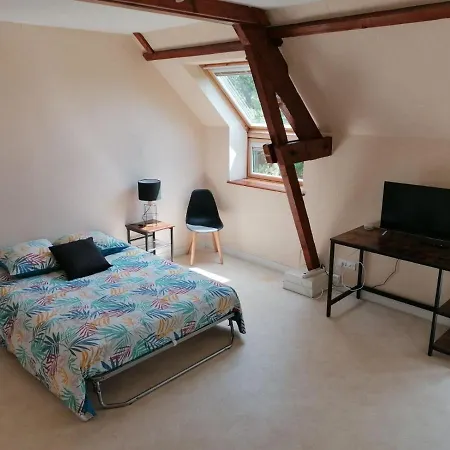 Studio Avec Vue Sur La Baie Avranches Buitenkant foto